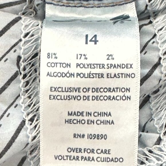 Seven7 High Rise Slim Straight Jeans – Size 14 Plus – Blue Stretch Denim - Picture 6 of 10